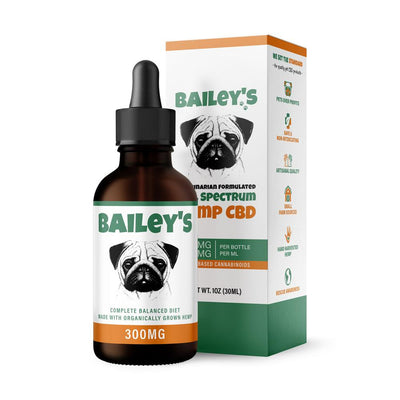 Baileys Full-Spectrum CBD Dog Oil - 300mg