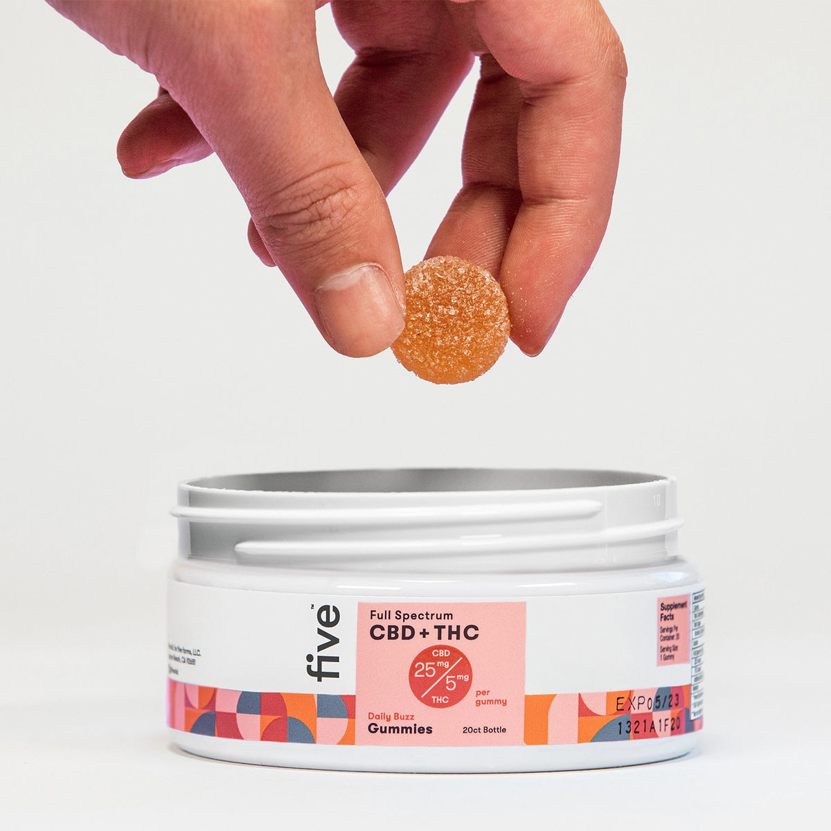 Daily Buzz FullSpectrum CBD + THC Gummies The Botanica Boutique