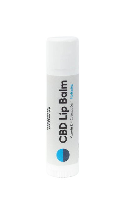 A tube of Highline Wellness CBD Lip Balm